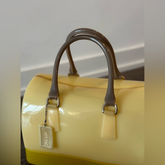 Furla yellow candy bag. - Picture 9 of 11